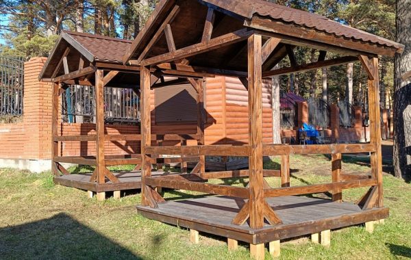 Изготовление и продажа деревянных беседок товары